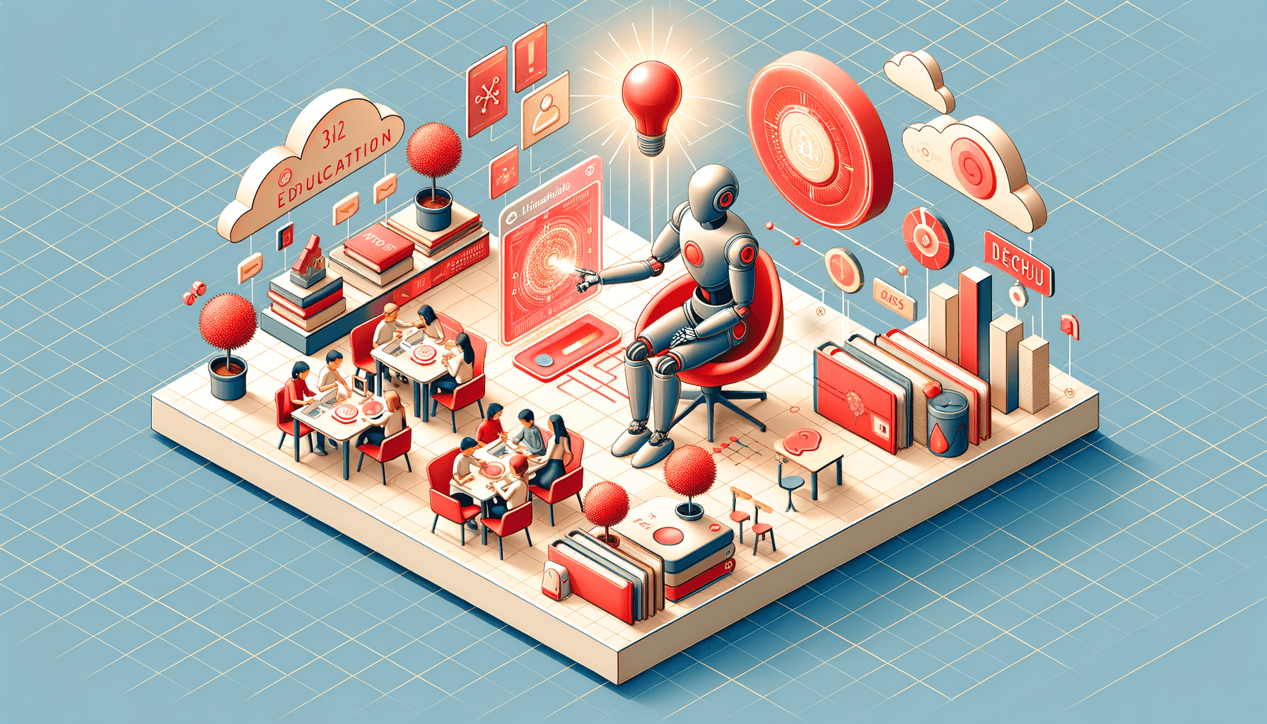 Illustration for AI's Impact on K-12 Education: What to Expect by 2025