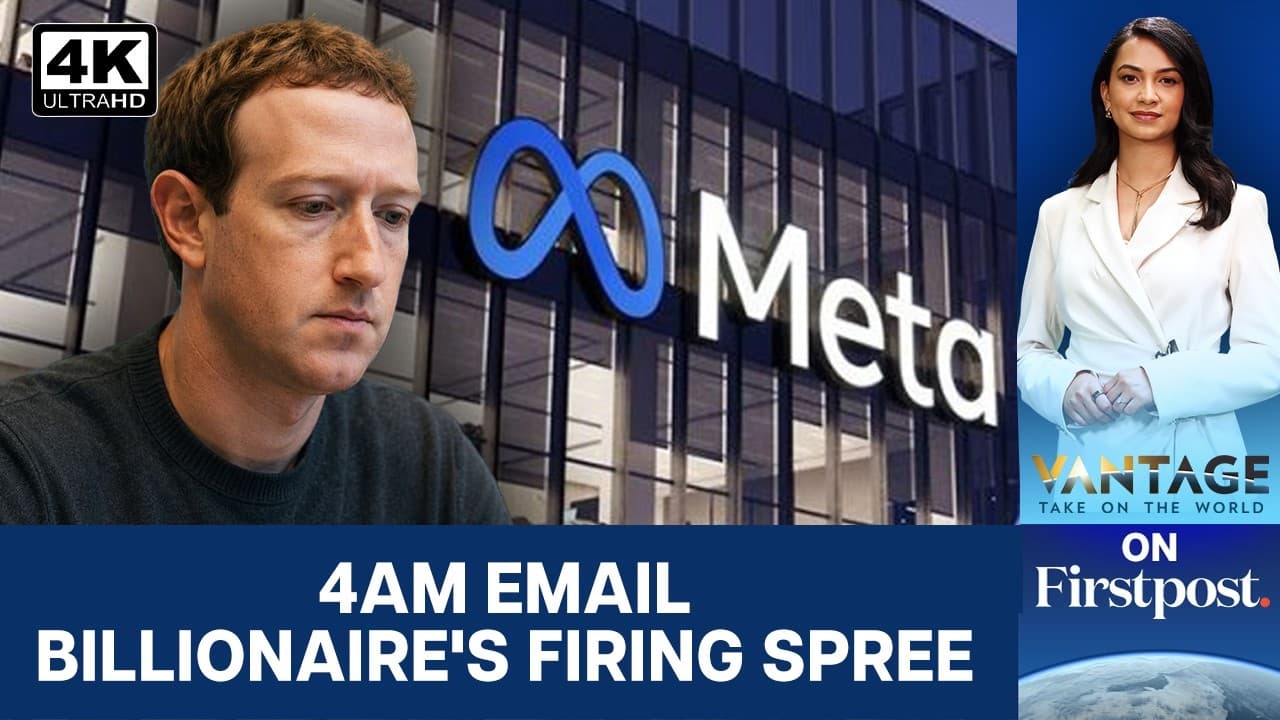 Meta Begins Layoffs As Zuckerberg Bets Big on AI | Vantage on Firstpost | 4K - Meta Begins Layoffs As Zuckerberg Bets Big on AI | 4K - A Bold Leap?