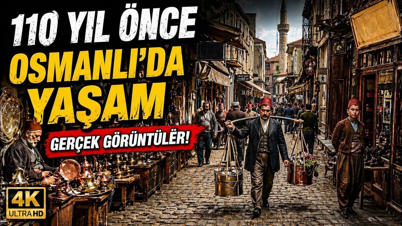 Osmanlı’da 1 Gün Nasıldı? | 110 Yıllık Gerçek Görüntüler ,4K Renklendirilmiş Eski Osmanlı Şehirleri! - Summary, Key Takeaways & FAQ