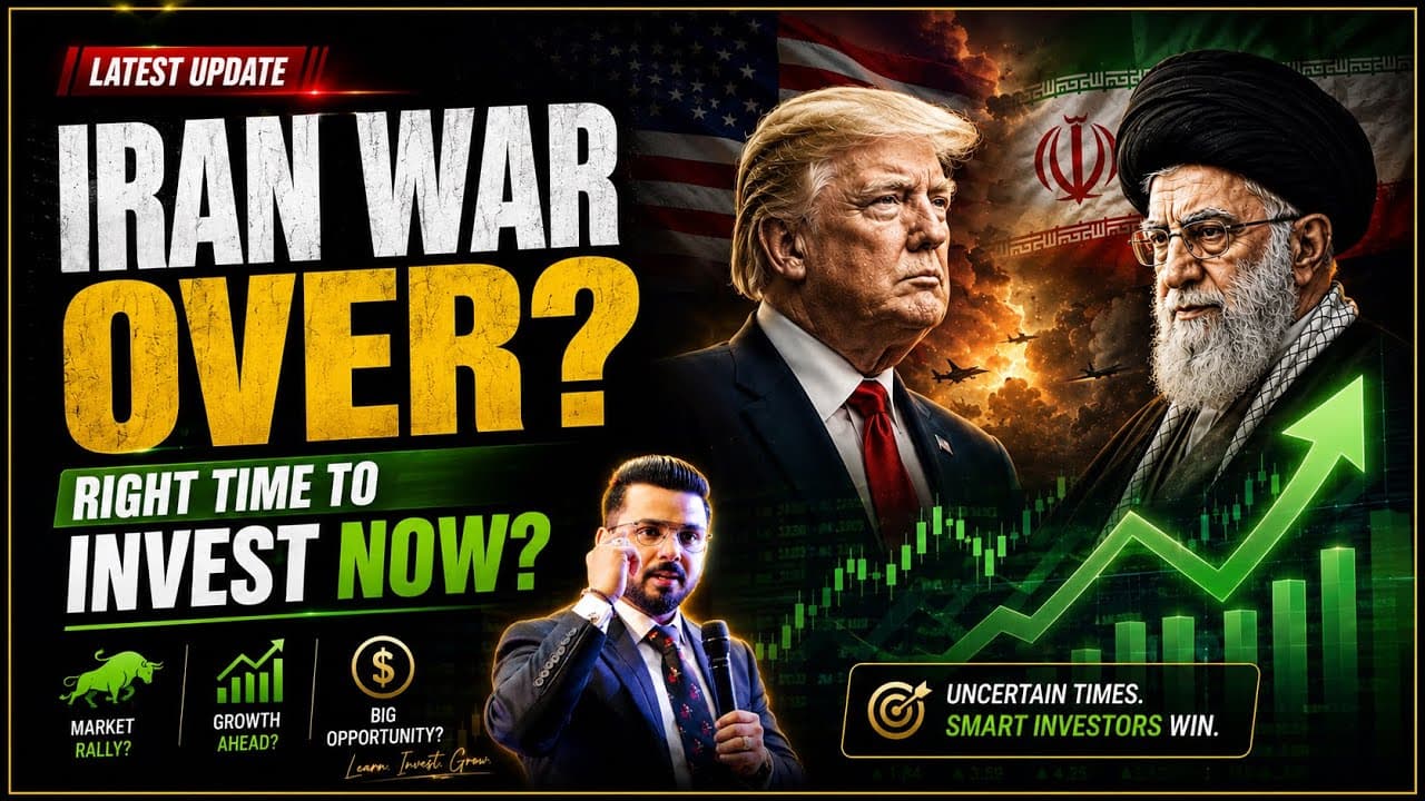 Iran War Over? 🇮🇷 Invest Now or Regret? | Why Stock Market Jumped! - Summary, Key Takeaways & FAQ