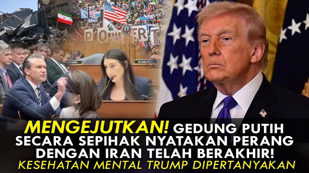 GEDUNG PUTIH SECARA SEPIHAK NYATAKAN PERANG DGN IRAN BERAKHIR! KESEHATAN MENTAL TRUMP DIPERTANYAKAN - Summary, Key Takeaways & FAQ