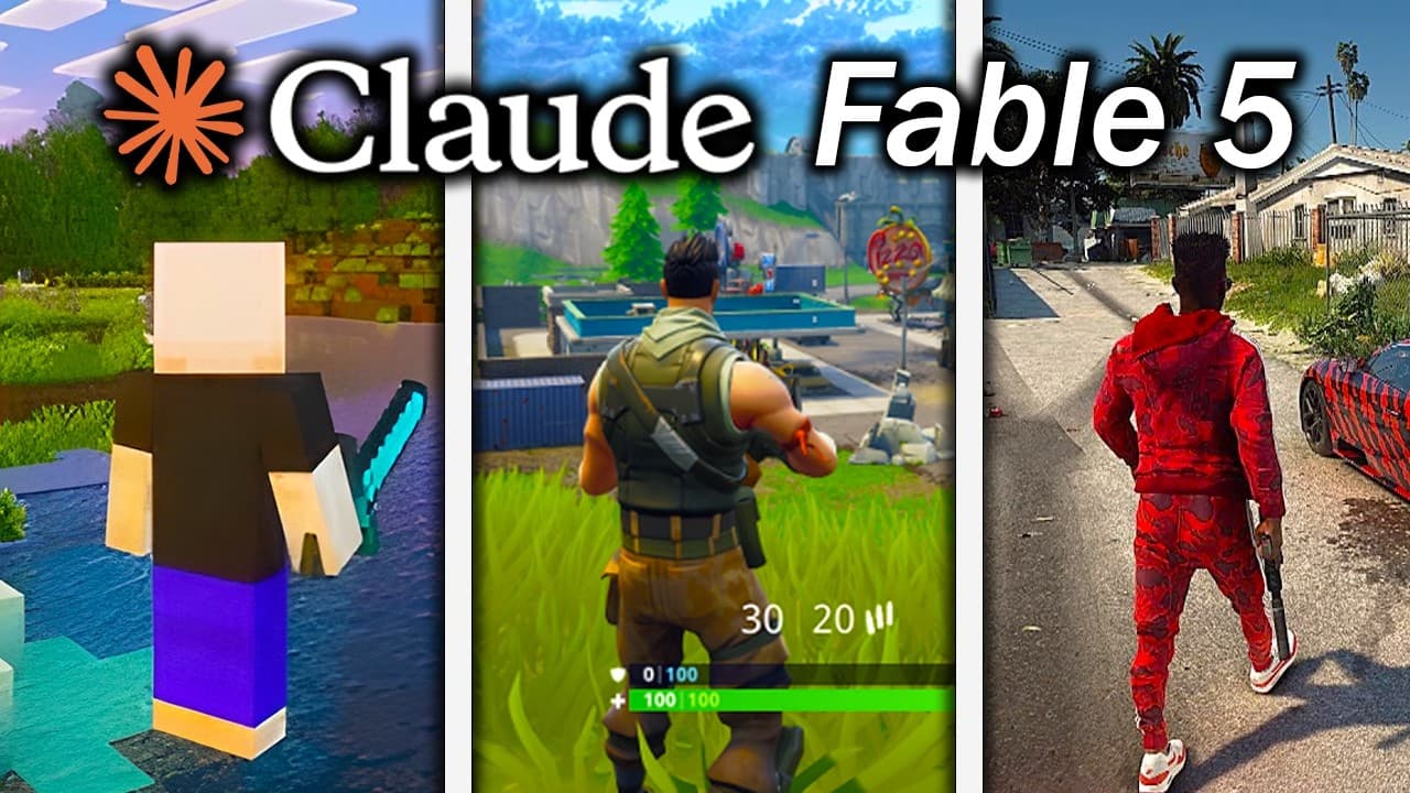 Claude Fable 5 is INSANE. - AI Game Creation Magic