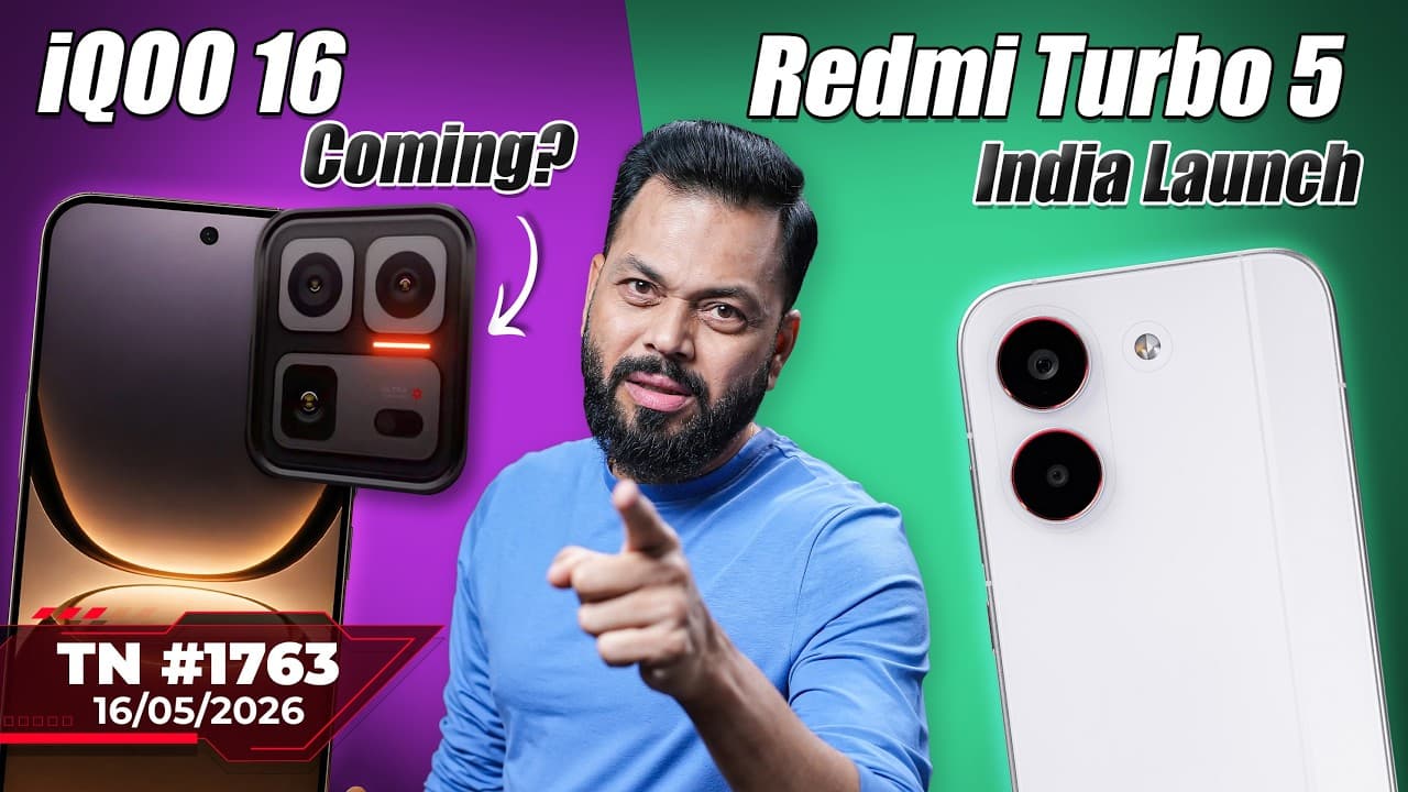 Redmi Turbo 5 India Launch, iQOO 16 Coming?, Apple x Intel, Gemini Intelligence,Razr Fold-#TTN1763 - Redmi Turbo 5 India Launch, iQOO 16 Coming?, Apple x Intel - Tech Surprises