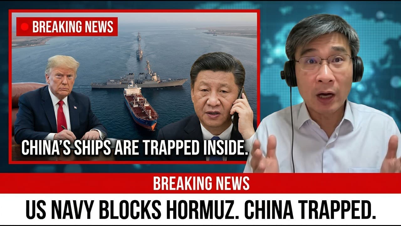 At 10am Today the US Navy Blocks Every Ship in Hormuz. China's Ships Are in There Right Now – Jiang - At 10am Today the US Navy Blocks Every Ship in Hormuz. China's Ships Are in There Right Now - Jiang - Analysis & Reactions