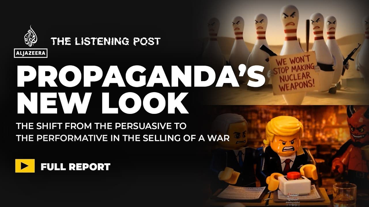 Memes, trash talk and AI - the online war between Washington and Tehran | The Listening Post - Summary, Key Takeaways & FAQ
