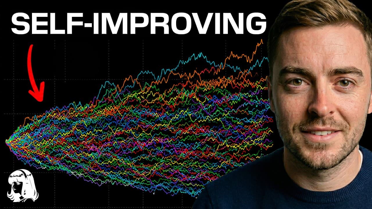 How To Build A Self-Improving AI Trading Agent (Insanely Cool) - Explained Simply