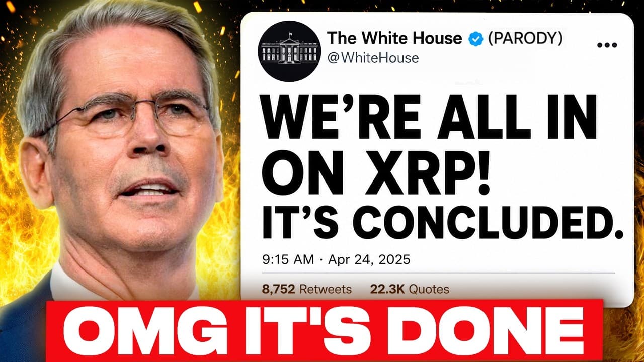 WHAT?! OMG, THEY'RE ALL IN ON XRP?? (SCOTT BESSENT BOMBSHELL) - Insightful Moves