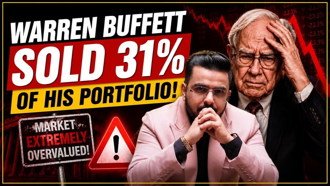 Is Warren Buffett Expecting a Big Market Crash? Why is He Selling Stocks? - Insights Revealed