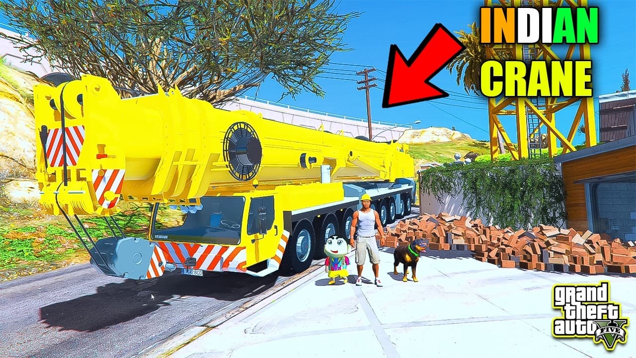 Franklin & Shinchan Buy Indian Crane And Start Construction Business in GTA 5 | SHINCHAN & CHOP - Summary, Key Takeaways & FAQ