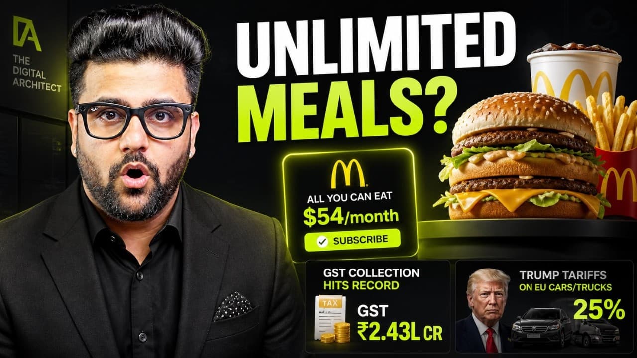 McDonald’s UNLIMITED Food Plan | $54 में Unlimited | Business News - Summary, Key Takeaways & FAQ