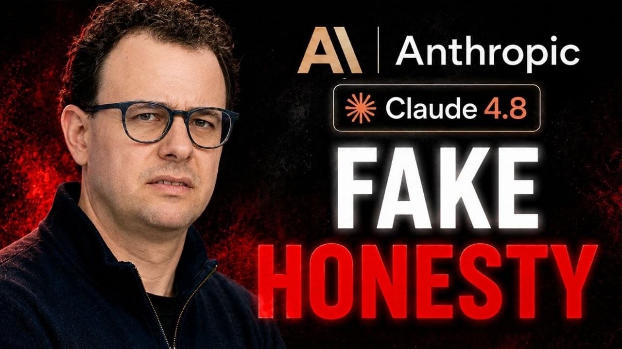 Claude 4.8 Is A Beast… But There’s A Big Problem - Honesty Dilemma