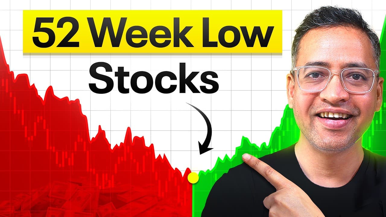 52-Week Low Stocks – Ultimate Guide to Find Hidden Gems in Market Crash - Rahul Jain - 52-Week Low Stocks - Ultimate Guide - Rahul Jain - Diving Deep
