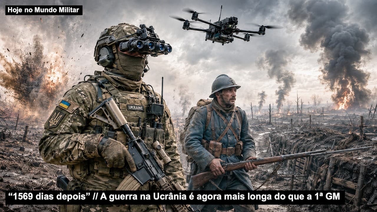 “1569 dias depois” – A guerra na Ucrânia é agora mais longa do que a 1ª GM - “1569 dias depois” - A guerra na Ucrânia é agora mais longa do que a 1ª GM - A Modern Paradox