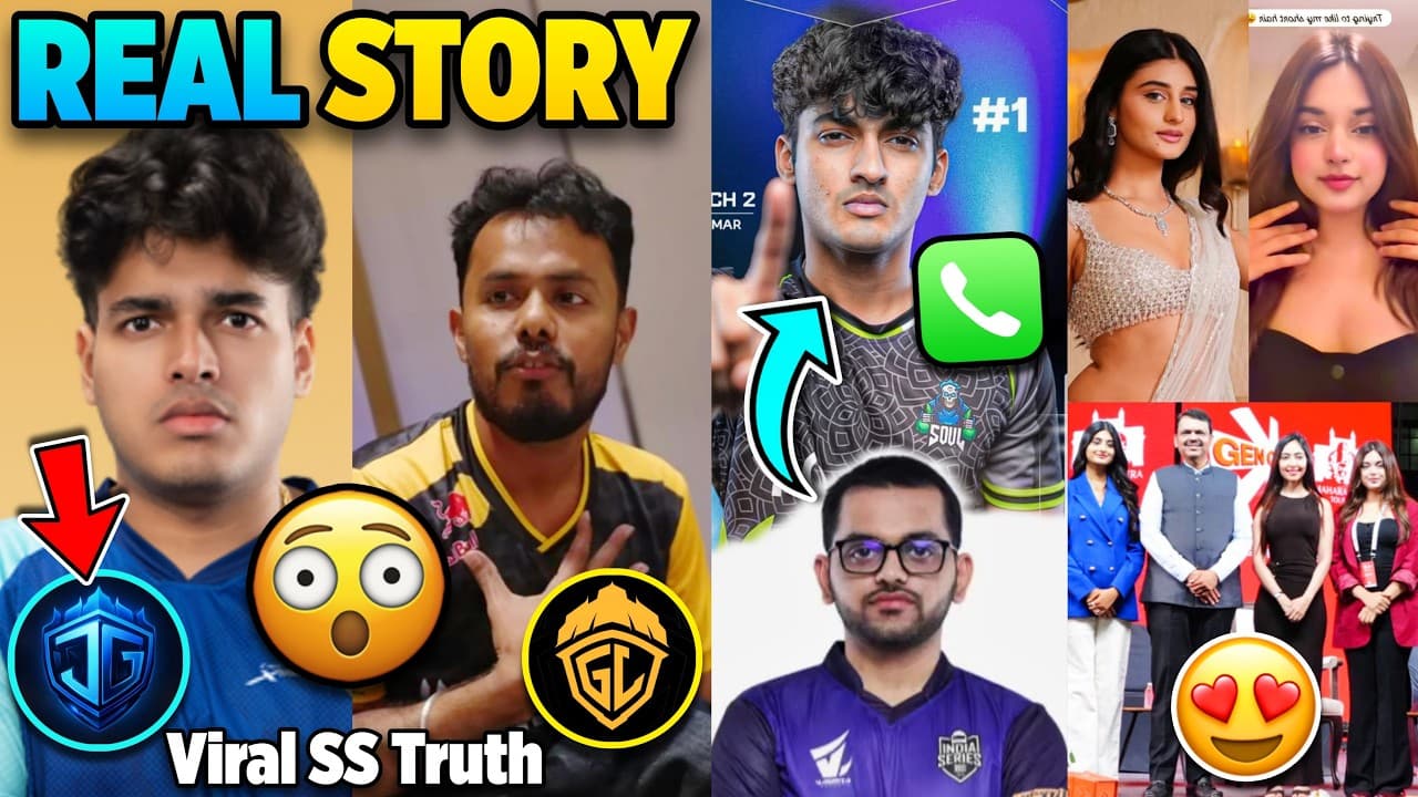 Reality of Jonathan LEAVING GodLike? 😳 AmaraL Esports - Viral SS TRUTH😡 S8UL Goblin,BGMI, Mizo,Payal Explained