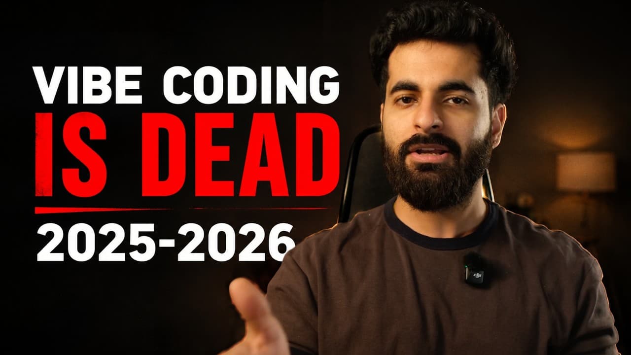 VIBE Coding is DEAD 💀 - The Real Takeaway