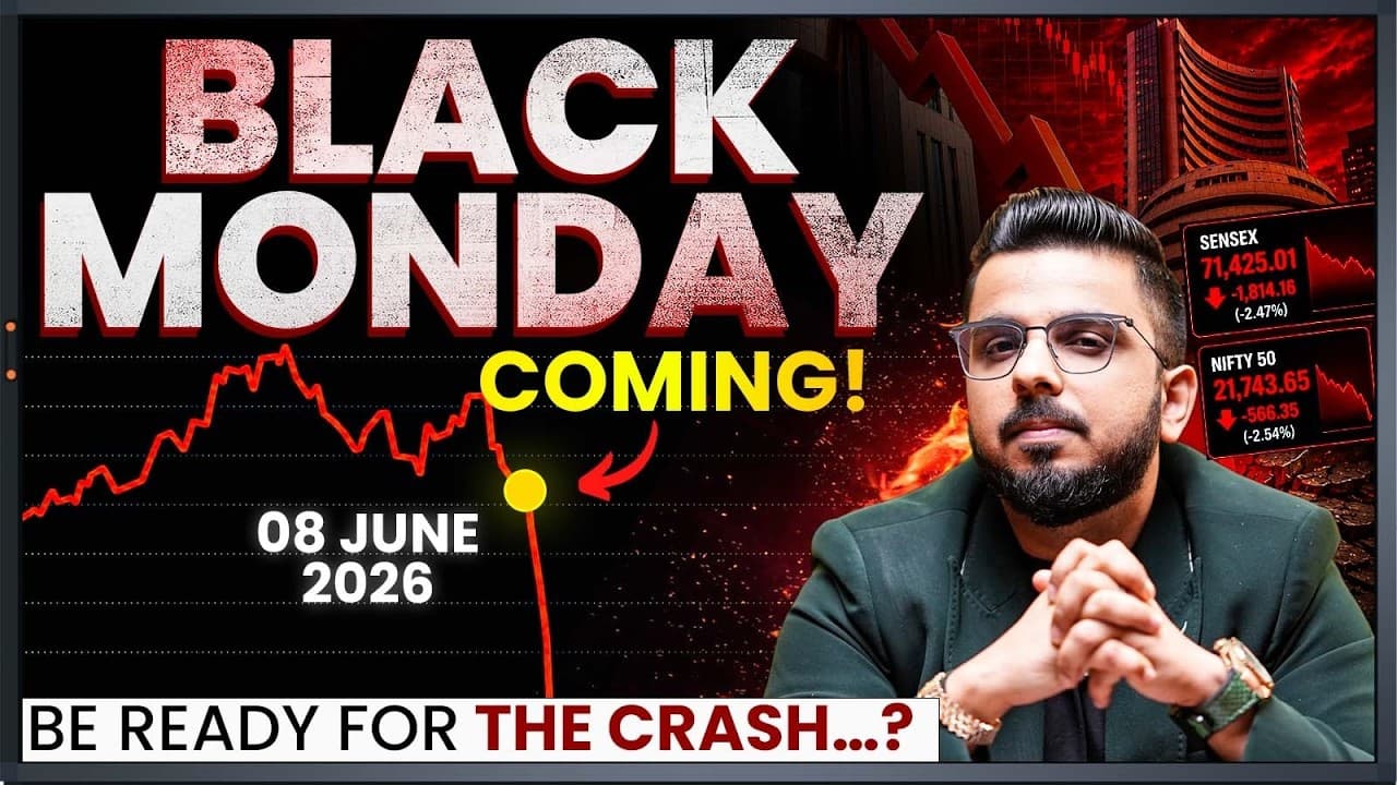 Black Monday Coming! | Be Ready for Stock Market Crash - Expert Insights