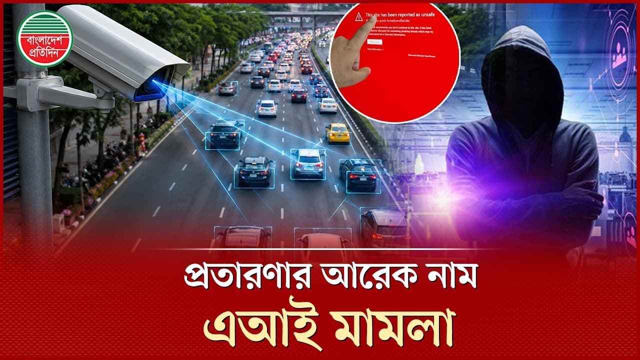 এআই মামলার নামে প্রতারণার ফাঁদ পেতেছে একটি চক্র | AI Camera Case | Cyber Crime - Stay Alert!