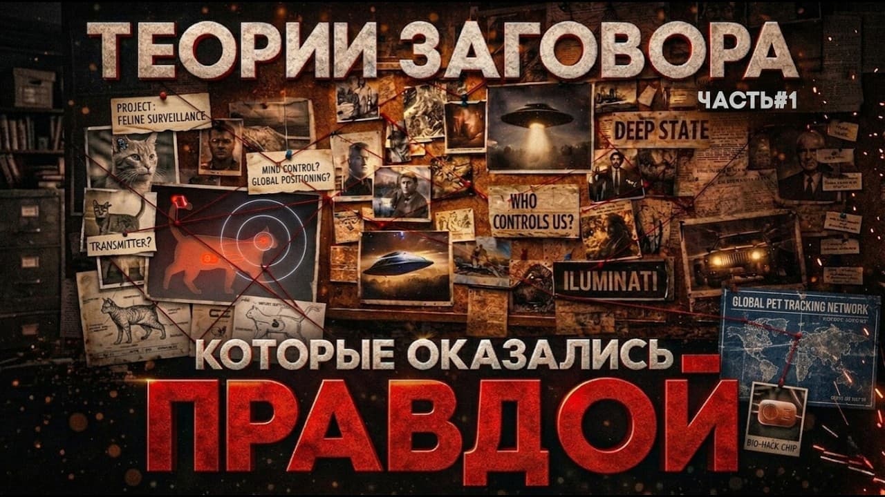 Alex СМОТРИТ: ТЕОРИИ ЗАГОВОРА, КОТОРЫЕ ОКАЗАЛИСЬ ПРАВДОЙ. ЧАСТЬ #1 - Insights & Reactions