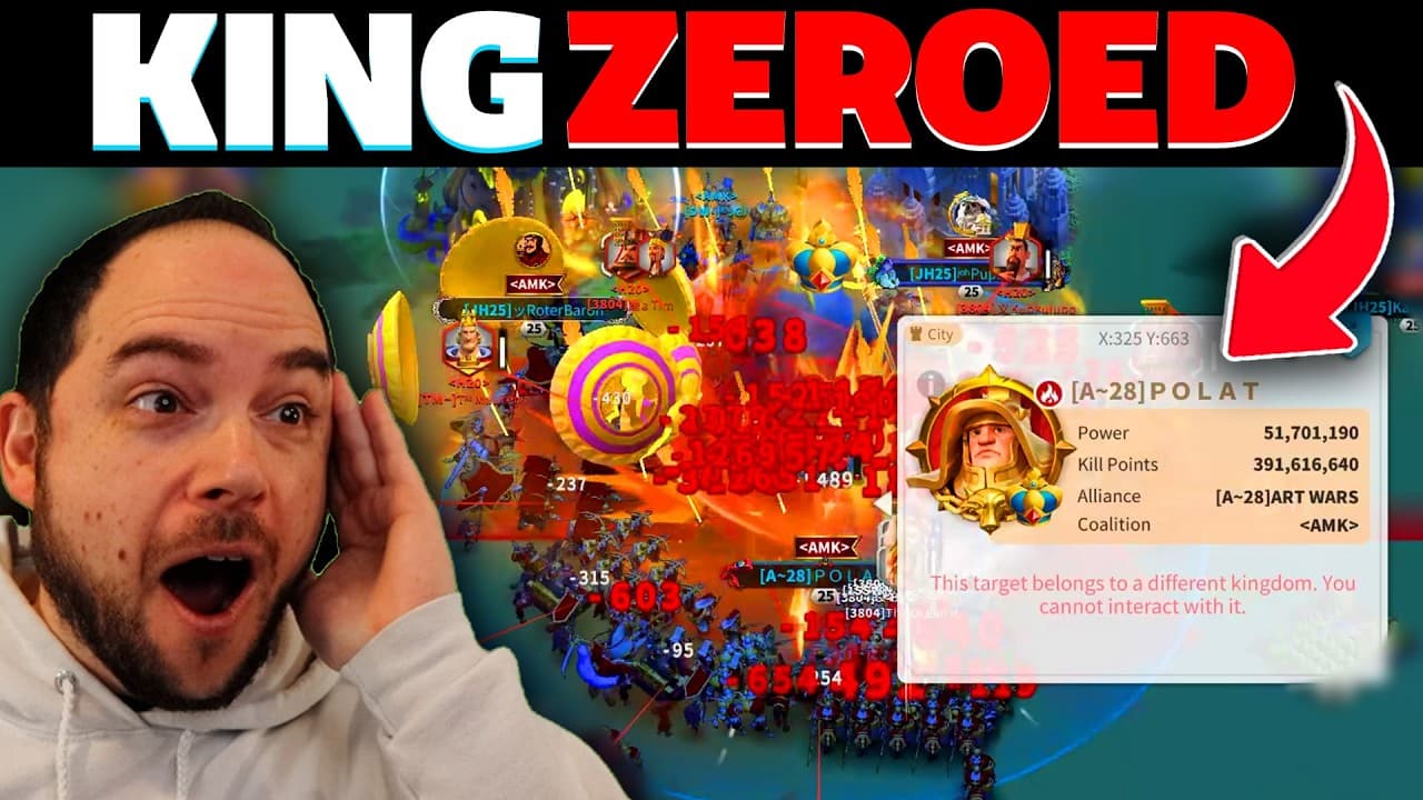 Talking about the meaning of life when this happened... [King Zeroed?] Rise of Kingdoms - Summary, Insights & Reflections