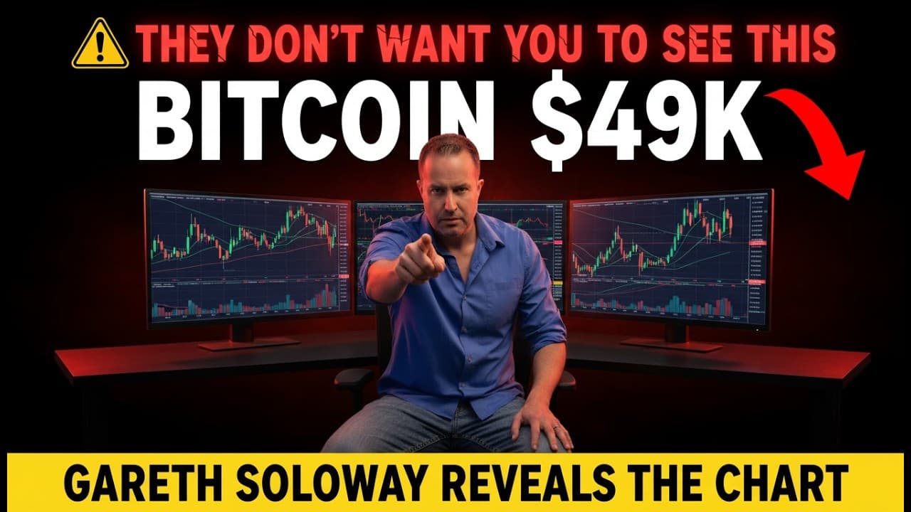 Gareth Soloway: Bitcoin & BTC Bear Flag Warning — $49K Target, ETH, XRP, Crypto Breakdown 2026 - Gareth Soloway: Bitcoin & BTC Bear Flag Warning - $49K Target, ETH, XRP Setup Analyzed