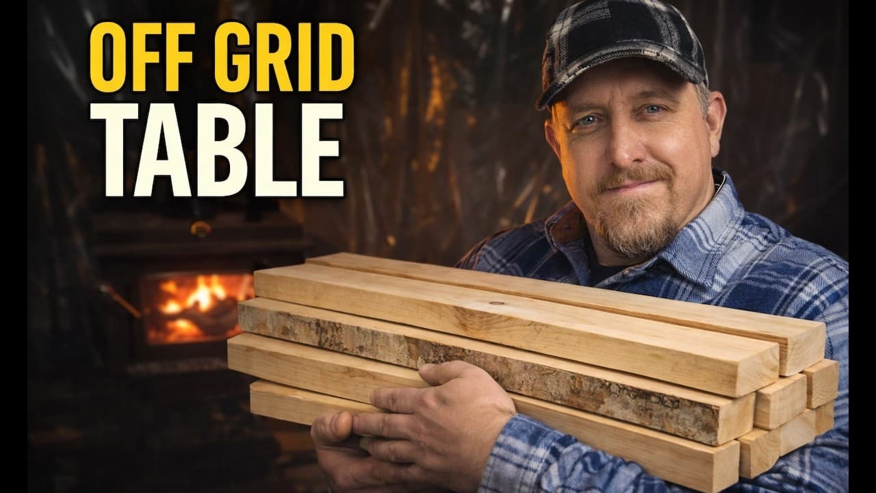 I Started an Off Grid Table Build. Then the Blizzard Came. - Summary, Key Takeaways & FAQ