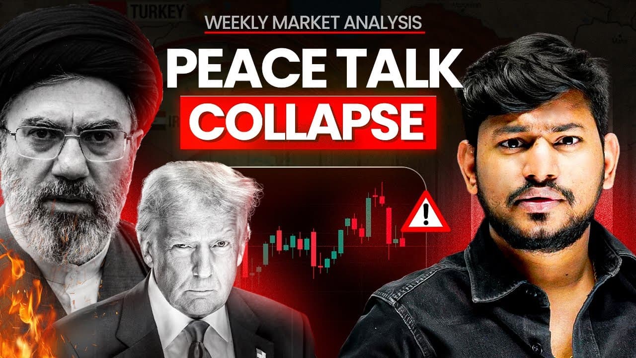 BIG SHOCK | US-Iran Talks Collapse || Weekly Market Analysis - Nifty , Crypto , Gols and Oil - Summary, Key Takeaways & FAQ