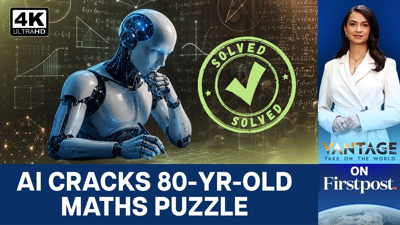 OpenAI Cracks Erdős Maths Problem After 80 Years | Vantage on Firstpost | 4K - A New Era in AI