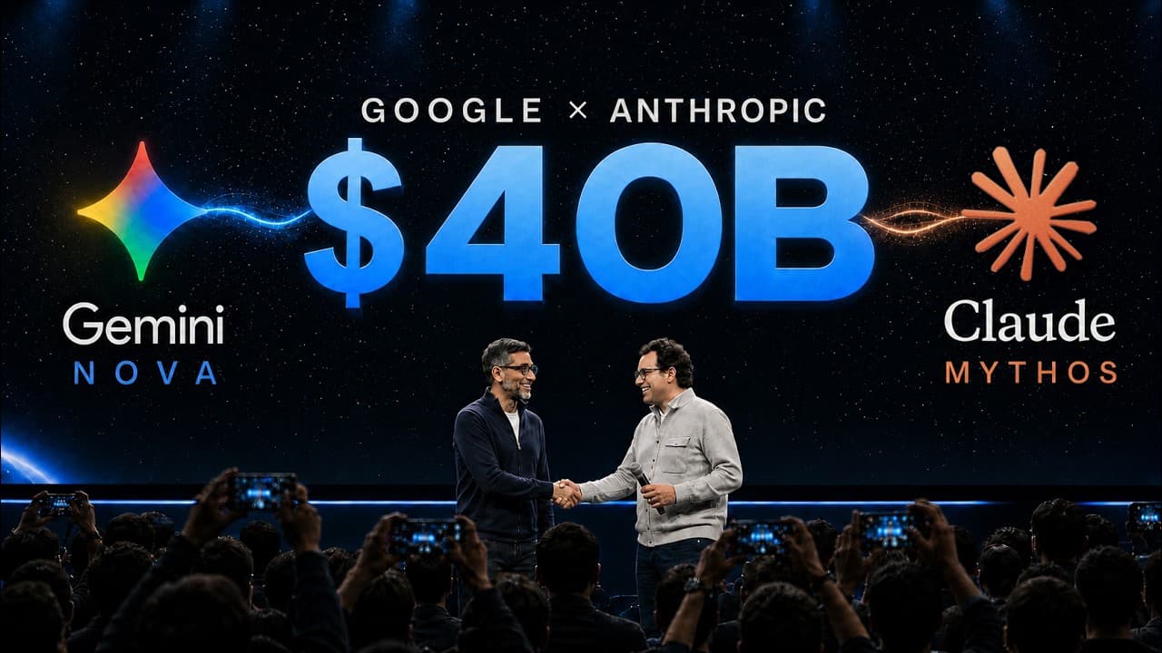Claude Mythos: Google Invests $40 BILLION in Anthropic's Secret AI - The Real Takeaway