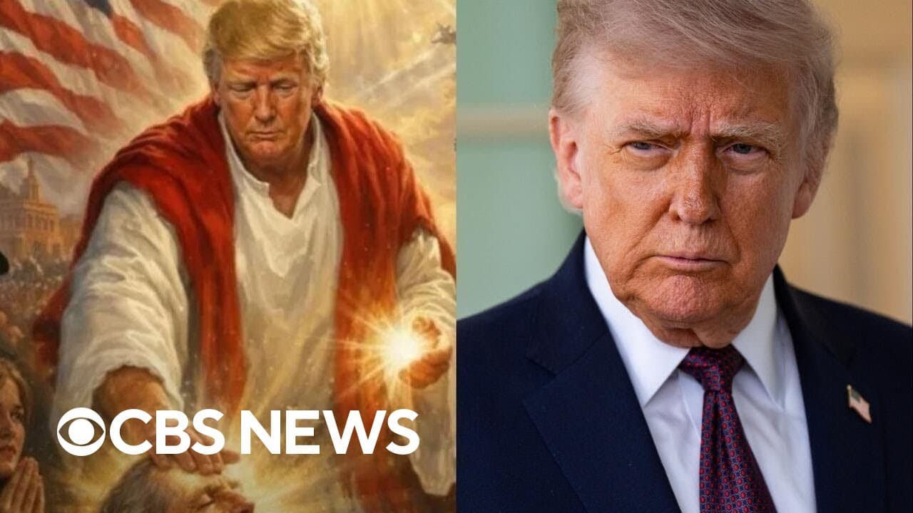 Trump reacts to backlash after posting AI image of himself as a Jesus-like figure - Summary, Key Takeaways & FAQ