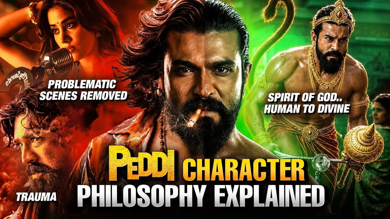 Good And Bad : Peddi Character & Philosophy Explained | Ram charan, Buchi Babu | Thyview - Good And Bad : Peddi Character Explained - Social Impact