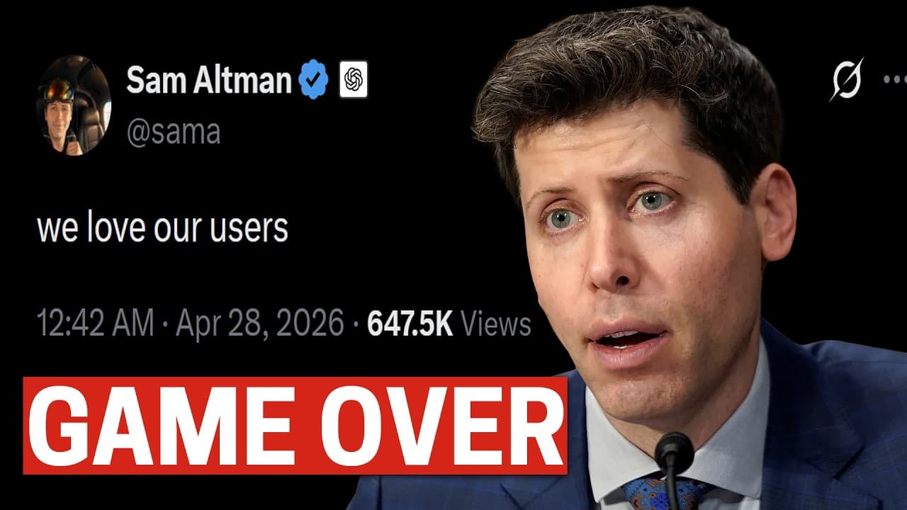 OpenAI is Collapsing and Sam Altman is Panicking - Key Insights & Reactions