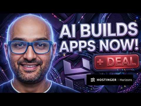 Hostinger Horizons: Build a Real Web App in Minutes Without Coding - Explained Simply