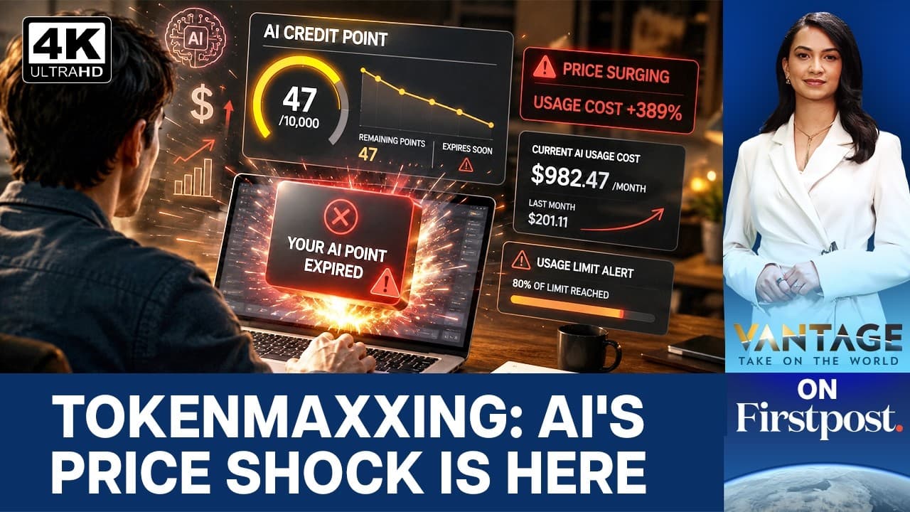 Why Big Tech Companies are Rationing AI Usage | Vantage on Firstpost | 4K - The Economic Shift