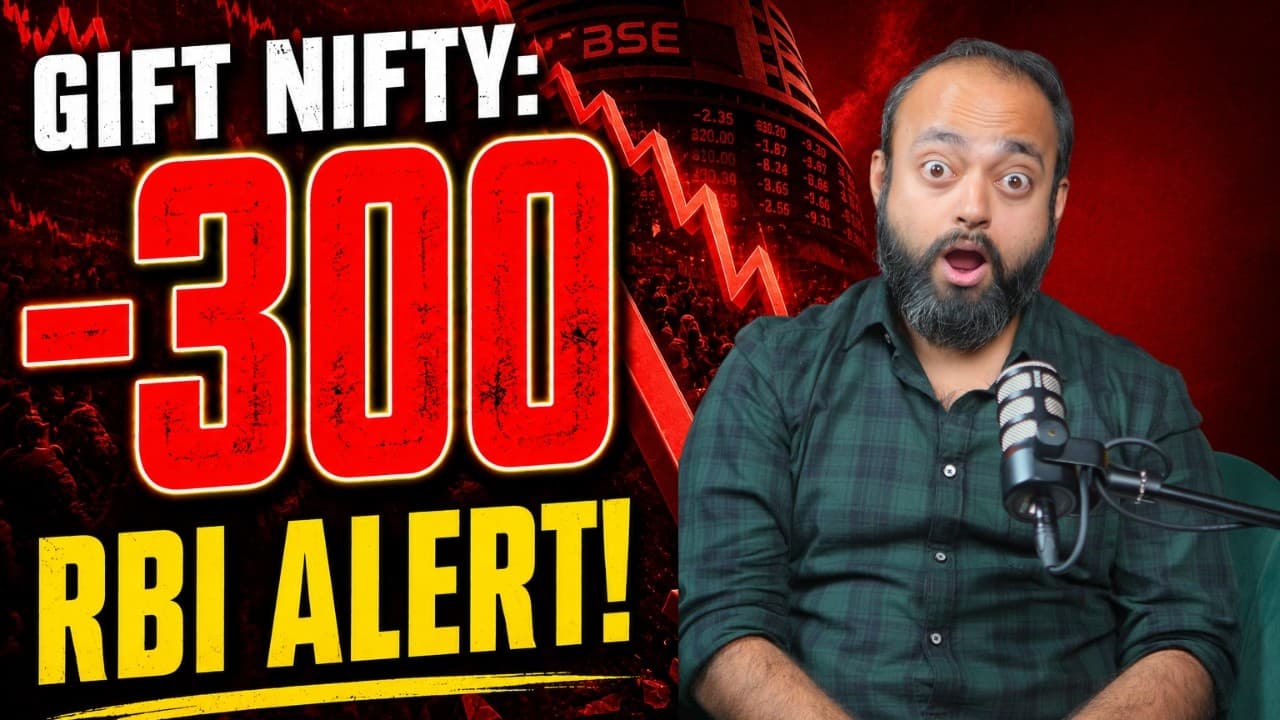 Market Crash Today? Nifty -300 Points! 🚨 - Insights & Reactions