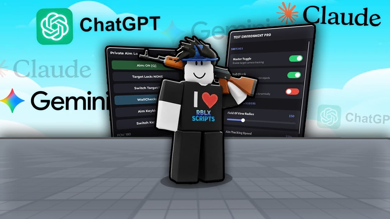 Can AI Make Roblox AIMBOT Script! - Exploring AI Challenges