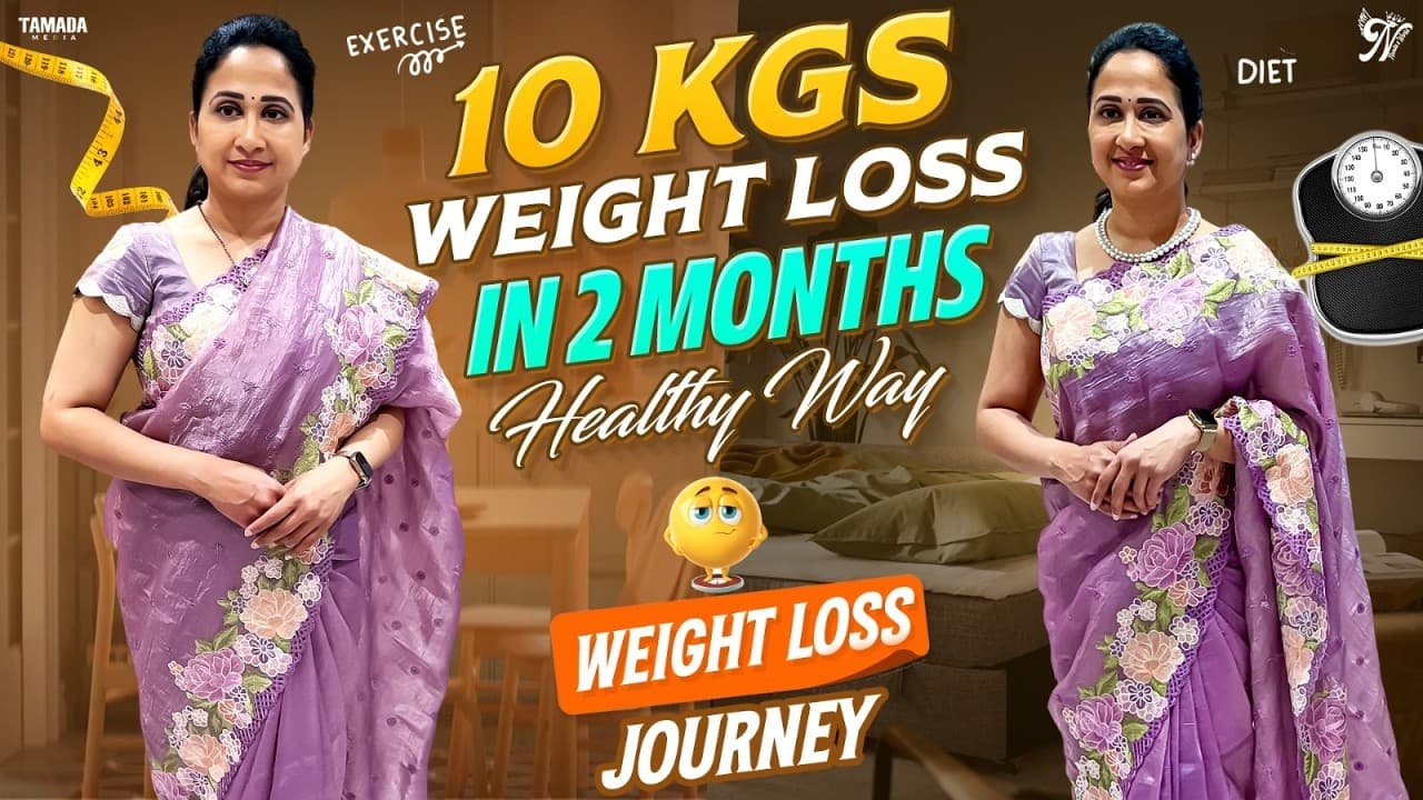 My Weight loss Journey || 10 kgs Weight loss in 2 Months Healthy Way || Nandu's World - Ancient Secrets Unveiled