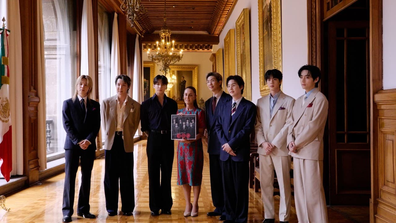BTS Visits Mexico's National Palace - Cultural Connections Explored