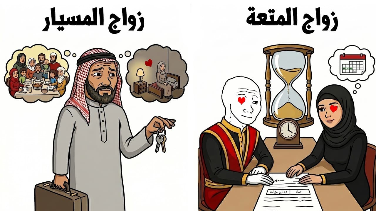 شرح كل انواع الزواج في 8 دقائق! - Unpacking Marriage Types
