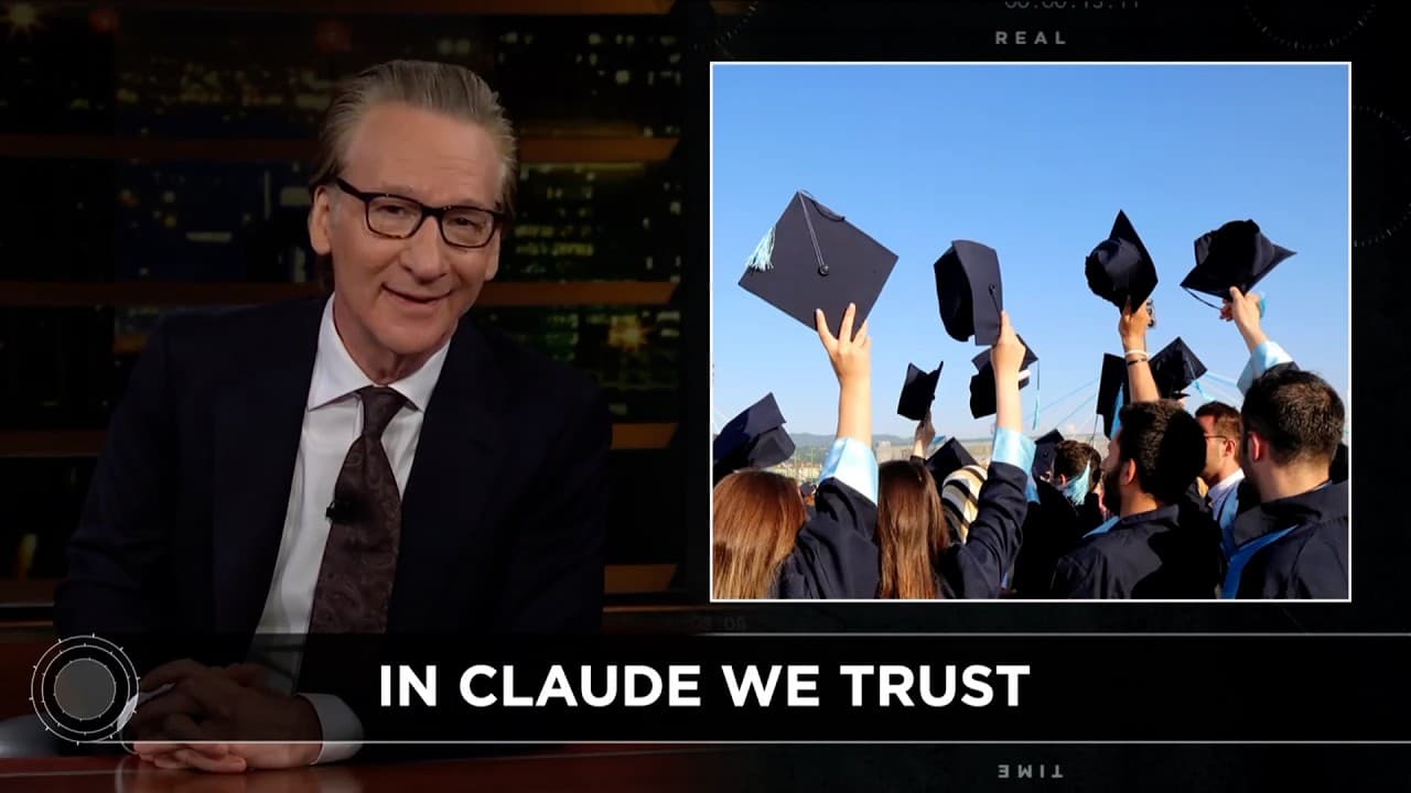 New Rule: Grad GPT | Real Time with Bill Maher (HBO) - What Grads Must Know