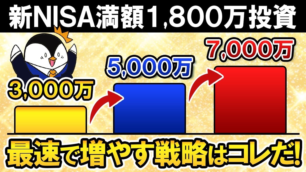【保存版】新NISA満額1,800万から3,000万→5,000万→7,000万を最速で目指す投資戦略を完全解説 - Quick Path to Wealth