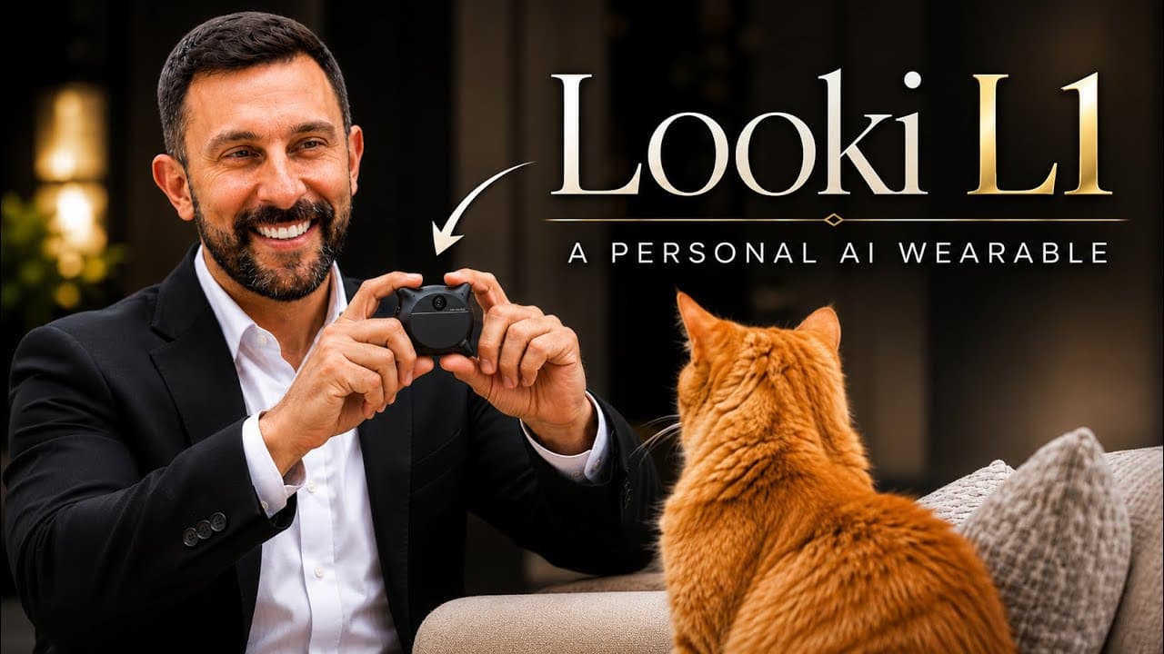 A Smarter Way to Document Your Life? Looki L1 AI Wearable Review | Great Gift Idea - Memory Revolution