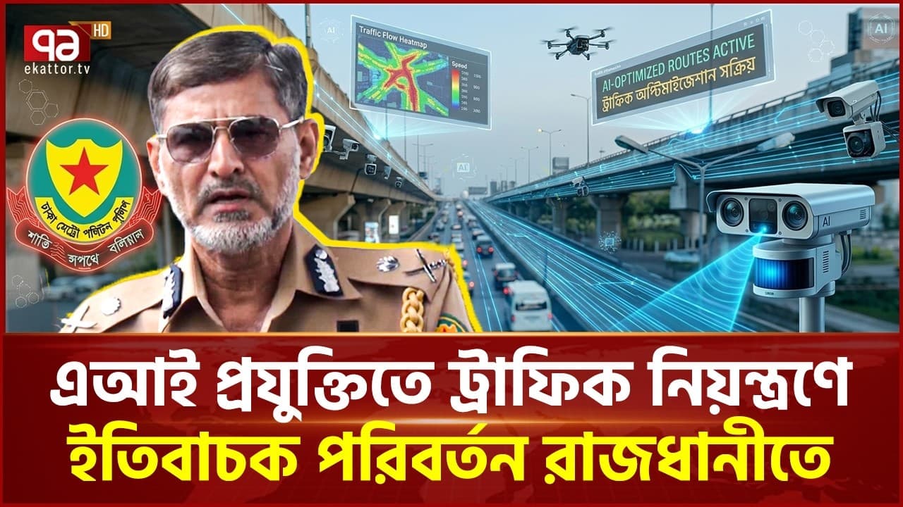 এআই নজরদারিতে ট্রাফিক শৃঙ্খলা ফিরছে রাজধানীতে | AI Traffic Monitoring | Ekattor TV - Summary, Key Takeaways & FAQ