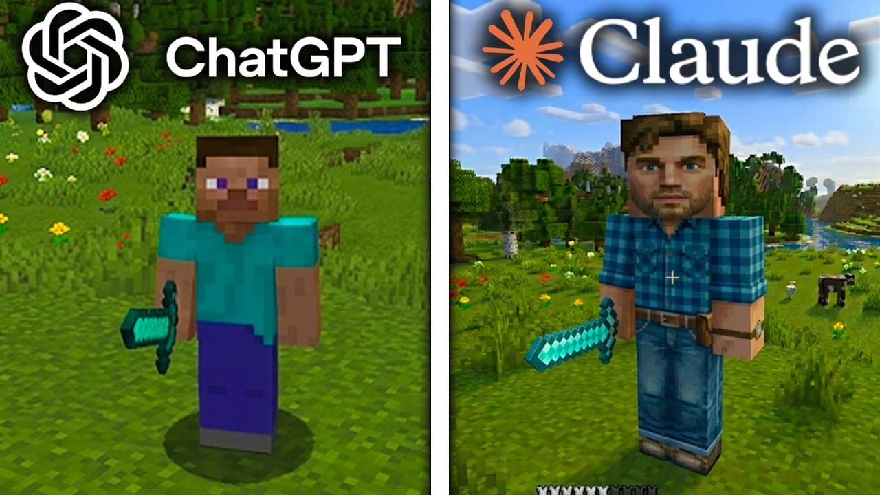 Claude Code vs ChatGPT Codex Make Minecraft From Scratch - The Real Takeaway