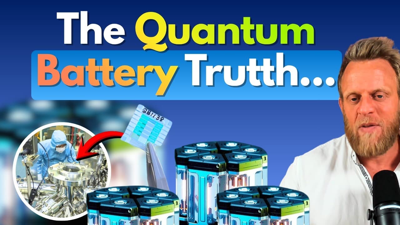 Australia’s ‘Quantum Battery’: Breakthrough… Or Just Battery Hype? - Summary, Key Takeaways & Insights