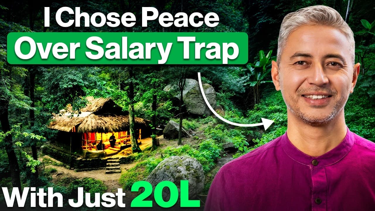 Quit his High paying Job and came back to Hometown with just 20 Lakhs Savings. - Summary, Key Takeaways & FAQ