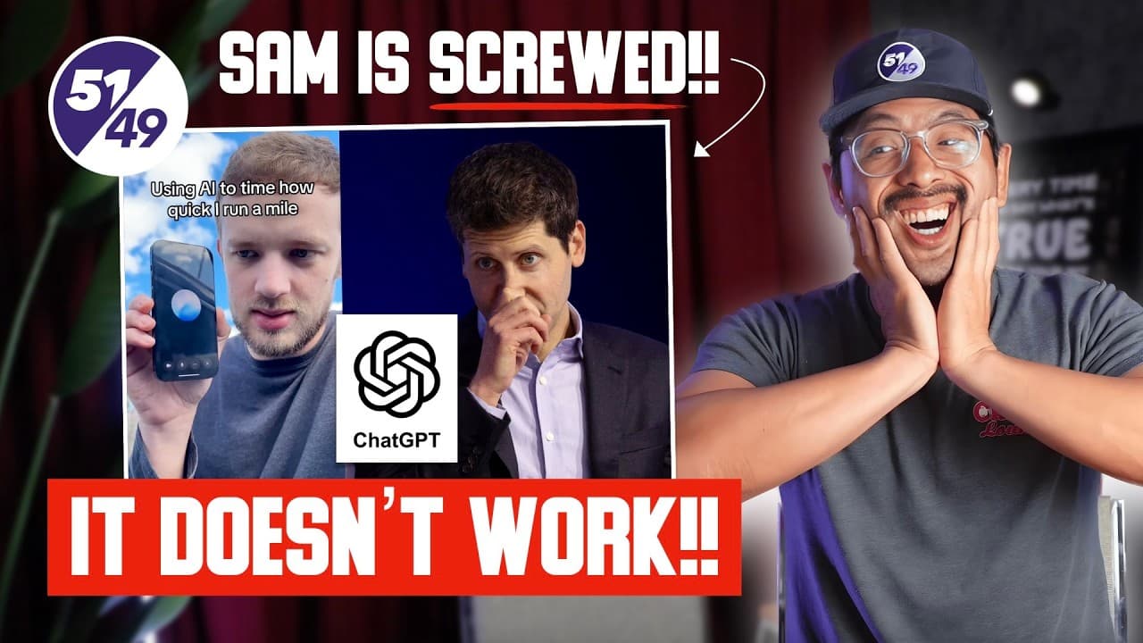 Sam Altman Gets Embarrassed by His Own AI (Then It Calls Him A Liar!) - Summary, Key Takeaways & FAQ