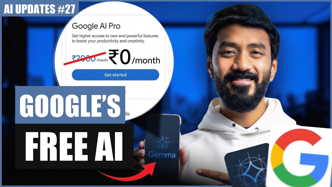 Google AI Just Made ChatGPT and Claude Obsolete  (+ 13 Top AI Updates) - Google AI Just Made ChatGPT and Claude Obsolete (+ 13 Top AI Updates) - Summary & Key Insights