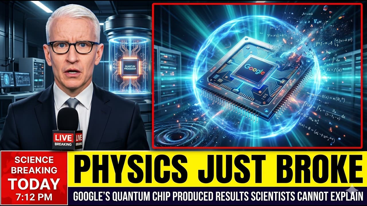 Google’s Quantum Chip Just Broke Physics 🤯 Scientists Are Freaking Out - Google’s Quantum Chip Just Broke Physics 🤯 - Epic Leap