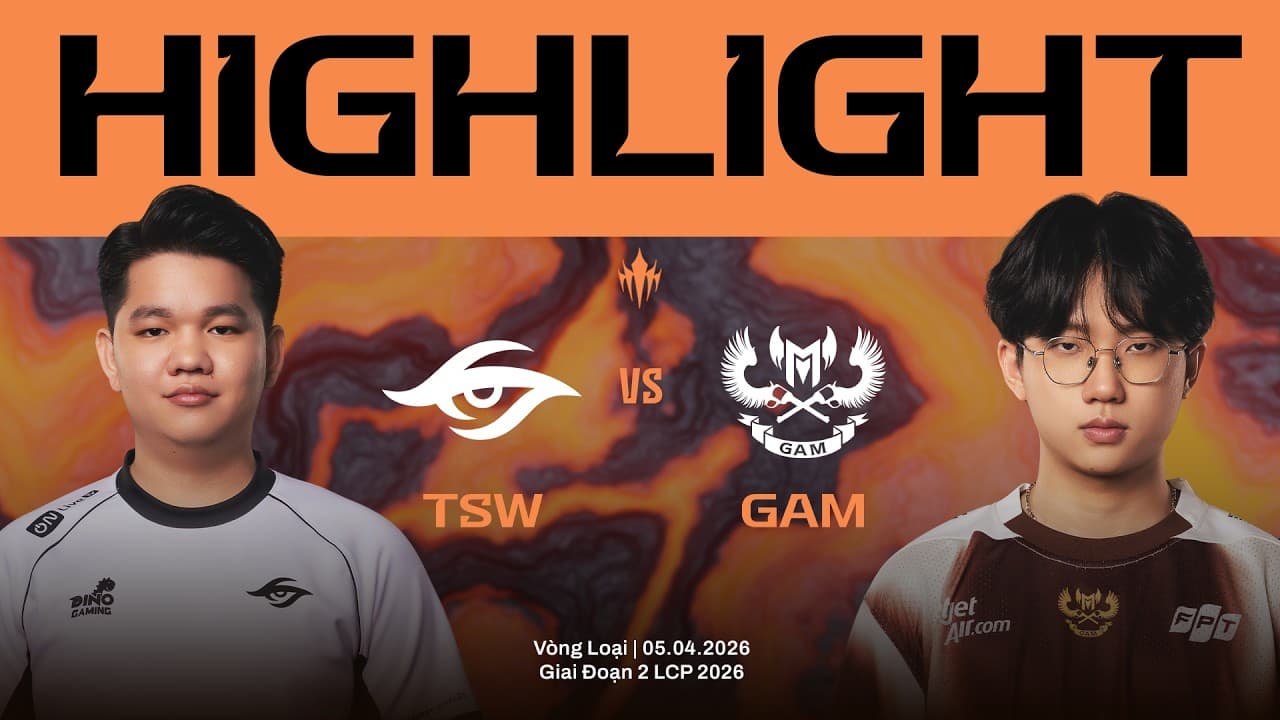 HIGHLIGHTS | TSW vs GAM | Vòng Loại Giai Đoạn 2 LCP 2026 - Summary, Key Takeaways & FAQ