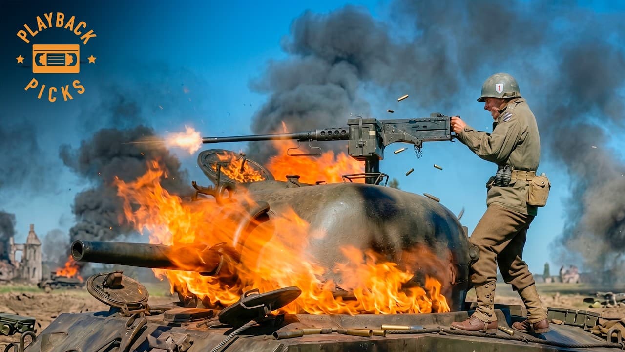 Audie Murphy Wins the Medal of Honor (Full Scene) | To Hell and Back - Courage Under Fire